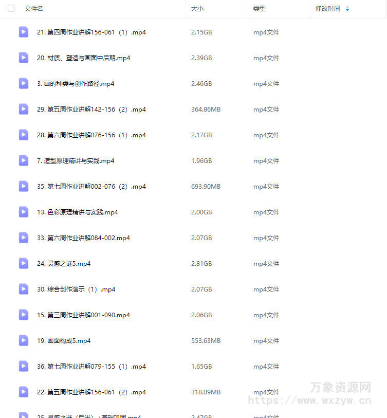 冷锋过境2024插画创作课第1期【画质不错只有视频】