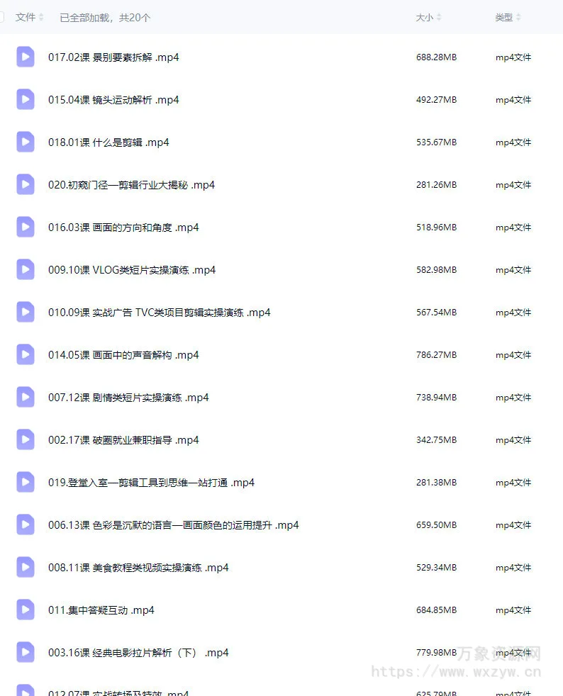 【缺课】genji剪辑升维金牌剪辑师第5期【画质高清只有视频】