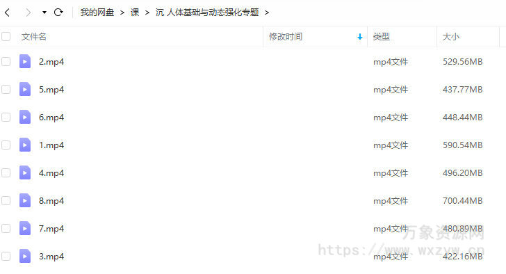 沉2022人体基础与动态强化专题【画质不错只有视频】