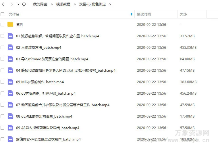 灰昼ip角色绑定教程