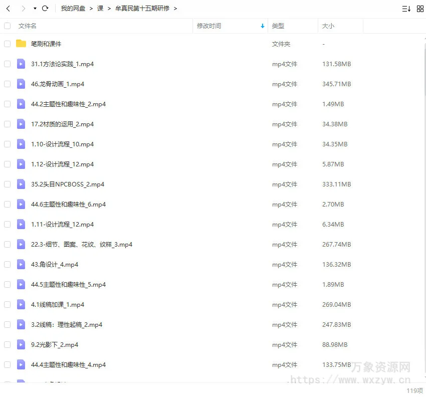 牟真民第15期研修班2021年【画质一般有笔刷】