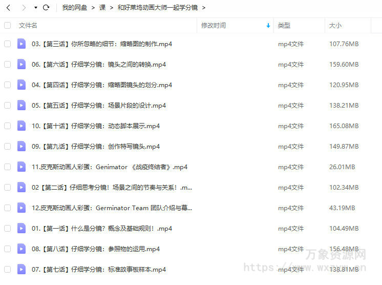 和好莱坞动画大师一起学分镜【画质一般】