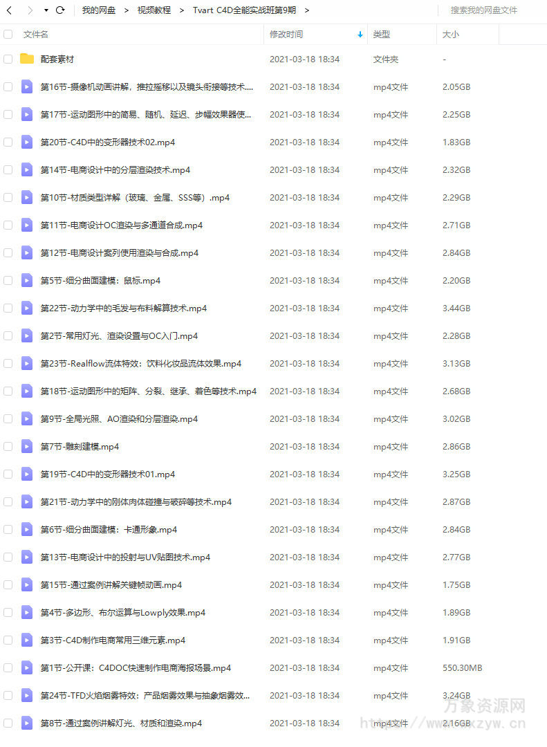 郭术生C4D全能实战班第9期【画质高清有素材】