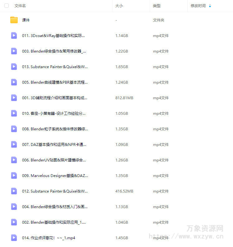 哆啦小熙第5期3d辅助插画班2023年【画质不错有大部分素材】