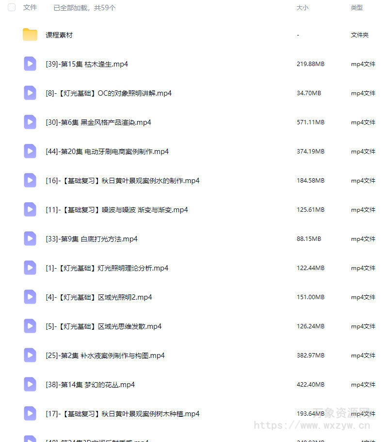 【更新】郭术生C4D+OC光影质感与特效2023年【画质高清有素材】