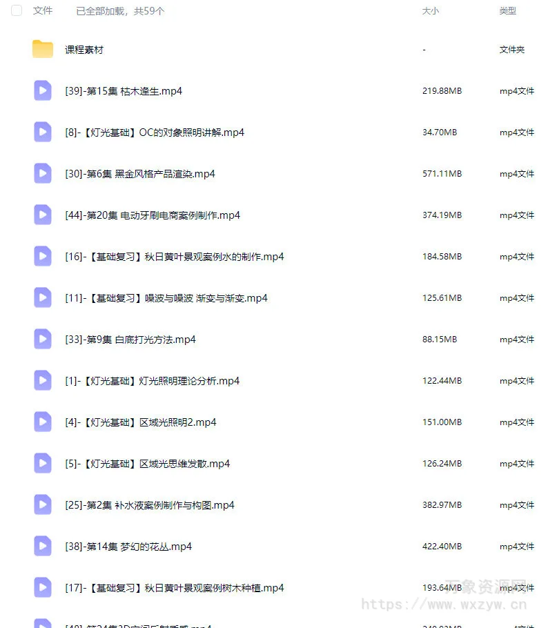 【更新】郭术生C4D+OC光影质感与特效2023年【画质高清有素材】