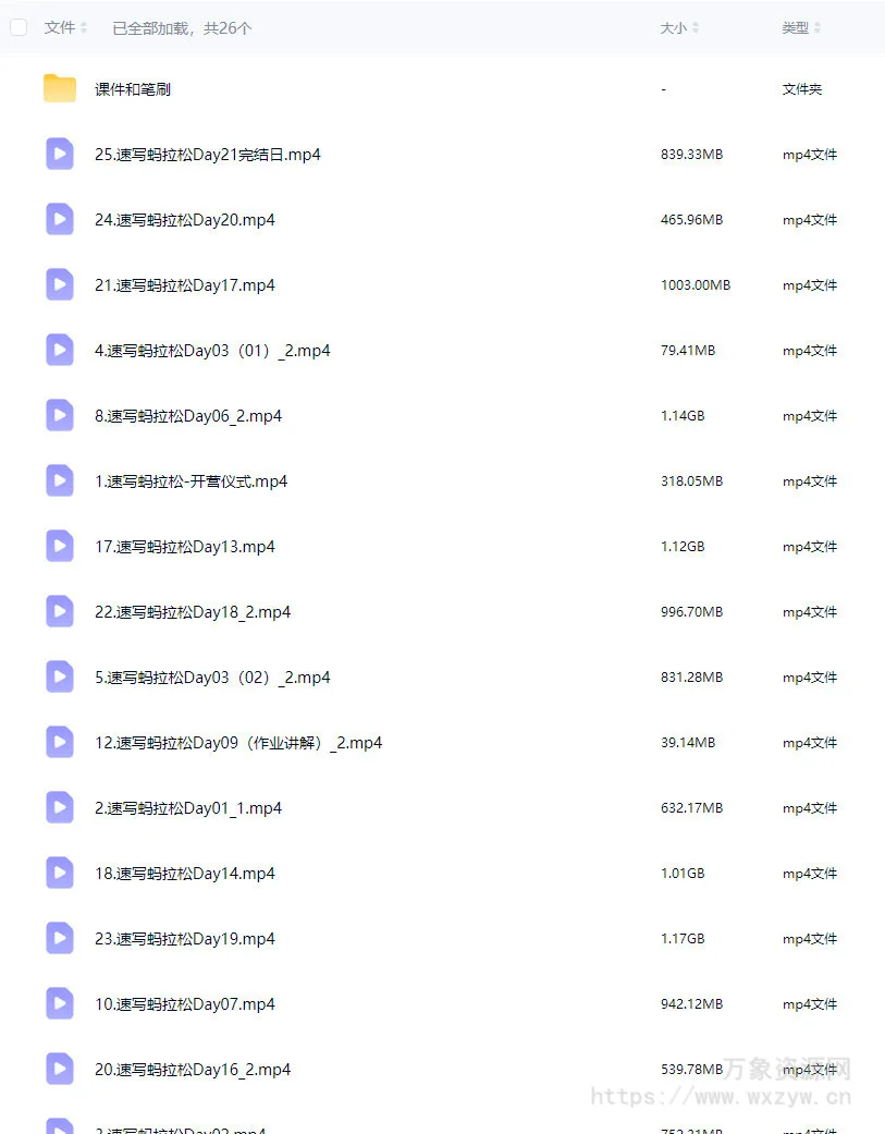 蚂蚁八手王速写2026蚂拉松【画质高清有课件笔刷】