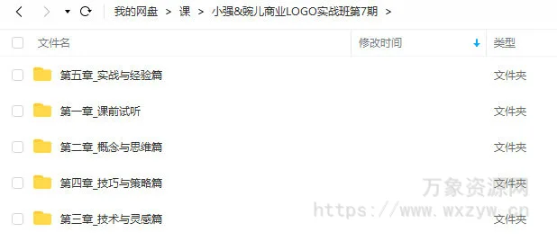 【缺1节】小强&豌儿商业LOGO实战班第7期2022【画质高清只有视频】