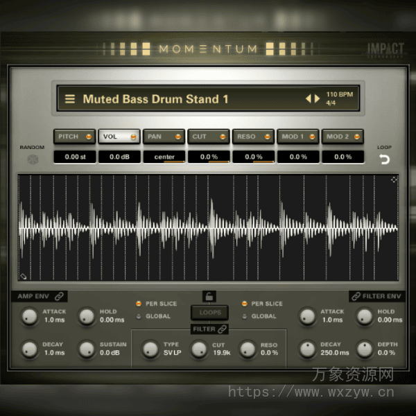 [影视游戏节奏打击乐合集音源]Impact Soundworks Momentum [KONTAKT， WAV， REX， Stylus RMX]（17.5Gb）