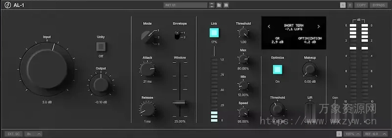 [高级母带处理限制器] Naturl Audio AL-1 v1.0.0 U2B-MORiA [MacOSX]（55.3MB）