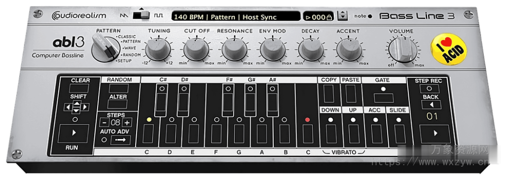 [最逼真的303 模拟效果插件] AudioRealism ABL3 v3.3.5.0 [WiN, MacOSX]（26.1MB+）