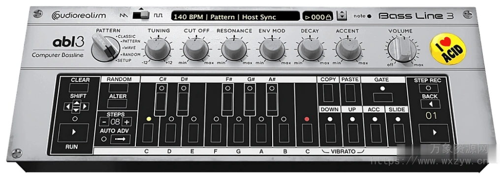 [最逼真的303 模拟效果插件] AudioRealism ABL3 v3.3.5.0 [WiN, MacOSX]（26.1MB+）