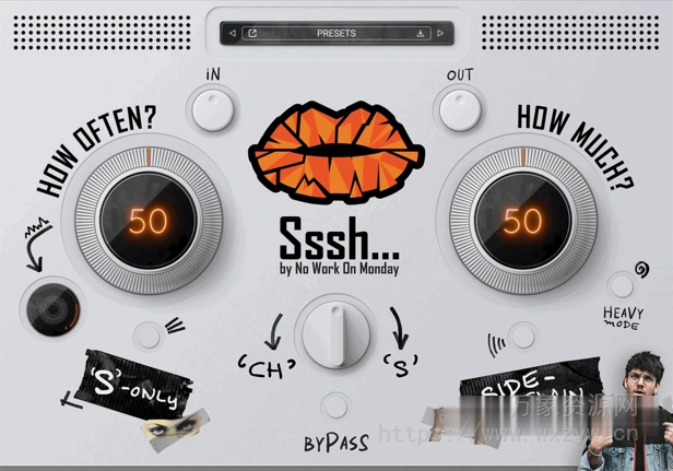 [高效的齿音消除器] No Work On Monday Sssh v1.1.7-Xdb [MacOSX]（106.45MB）