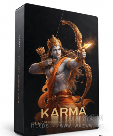 [印度嘻哈采样包] Kriti Mi Karma Indian Hip Hop Sample Pack [WAV, MiDi, Synth Presets, DAW Templates]（378MB）
