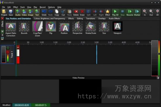 [多轨数字音频和视频编辑程序] VideoMeld v1.83 [WiN]（11MB）