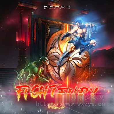 [影视游戏战斗格斗音效FX采样] Khron Studio Fight Fury Vol 2 [WAV]（343.44MB）