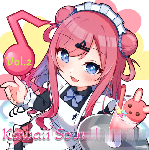 [卡哇伊日常音效采样音源] Kawaii Future Samples Kawaii Sounds Vol.2 [WAV, KONTAKT]（461MB）