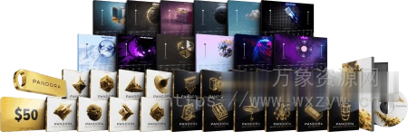 [电子舞曲RnB素材预置套件插件合集] Cymatics PANDORA Production Suite Incl. Expansions RETAiL [WAV, MiDi] [WiN, MacOSX]（3.72GB+4.88GB+5.31GB）