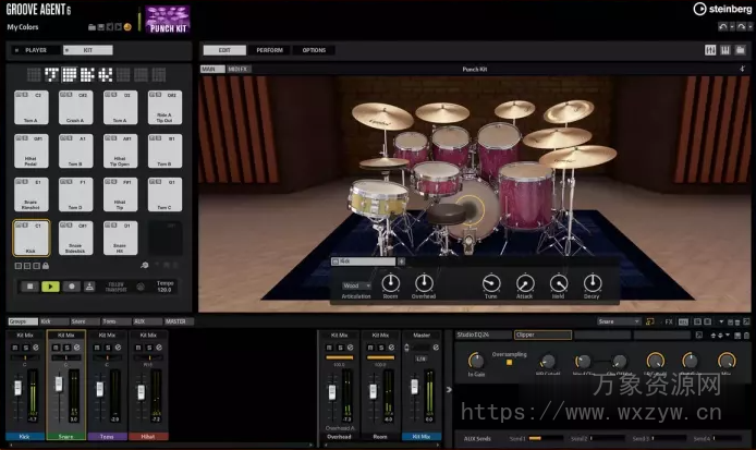 [虚拟鼓手] Steinberg Groove Agent v6.0.20-R2R [WiN]（155.1MB）