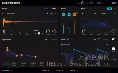 [工业强度低音808合成器] AIR Music Technology Sub Factory v1.2.1.11 [WiN, MacOSX]（73.7MB+137.95MB）