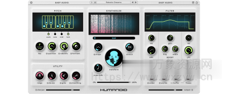 [强大的音高修正器] Baby Audio Humanoid v1.2-BTCR [WiN, MacOSX]（80.5MB）