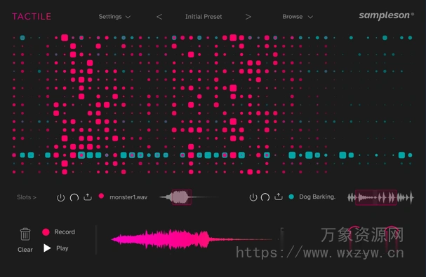 [触控式氛围声音设计插件] Sampleson Tactile v1.0.2 Incl. Keygen-MOCH [WiN]（36.1MB）