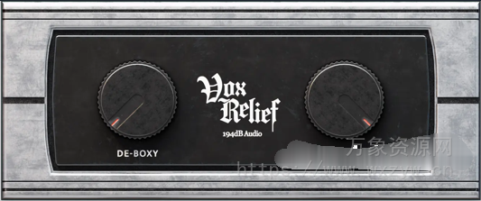 [提升人声清晰度处理插件] 194dB Audio VoxRelief Lite v1.0.0 VST3 AU AAX  [WiN, MacOSX]（69.4MB)