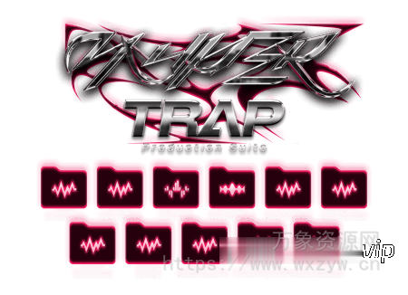 [15个全新高级采样和预设包] Moonboy Hyper Trap Production Suite [MULTiFORMAT]（2.8GB）