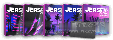 [5 款全新 R&B 和 Jersey Club 音乐素材包] Relooped MOTION Jersey Club Bundle [WAV, MiDi]（1.29GB）