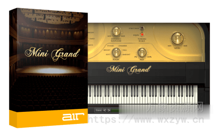 [强大的虚拟钢琴乐器] AIR Music Technology Mini Grand v1.4.0 [WiN, MacOSX]（11.6MB+717.47MB）
