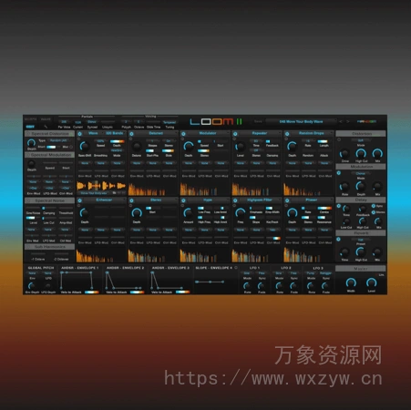 [模块化加法合成器] AIR Music Technology Loom II v2.2.0 [WiN, MacOSX]（34MB+114.94MB）