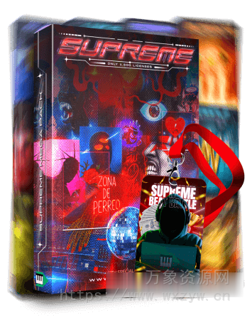 [终极超级包：现代城市音乐创作的最先进的声音] Midilatino Supreme Mega Pack [WAV, MiDi]（8.56GB）