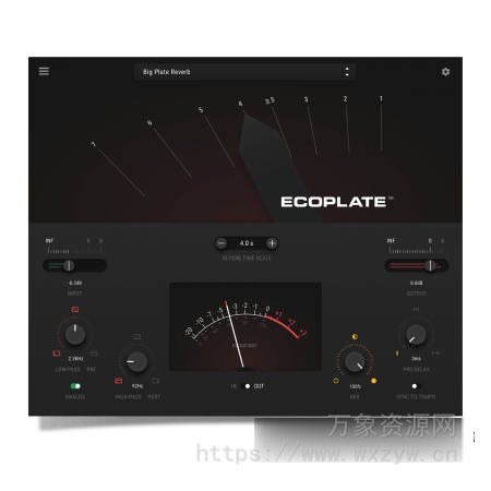 [经典板式混响] HEAR360 Ecoplate v1.0.2-GUISEPPE [MacOSX]（1.4GB）