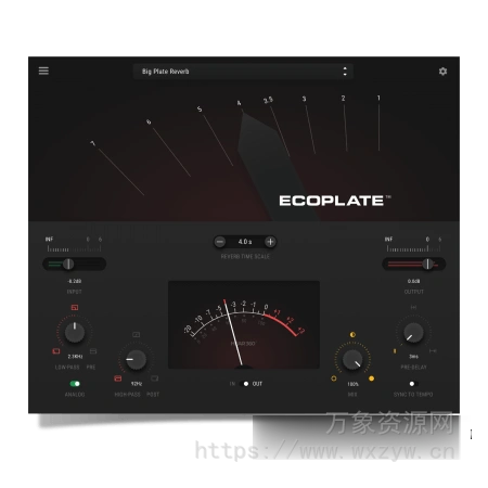 [经典板式混响] HEAR360 Ecoplate v1.0.2-GUISEPPE [MacOSX]（1.4GB）