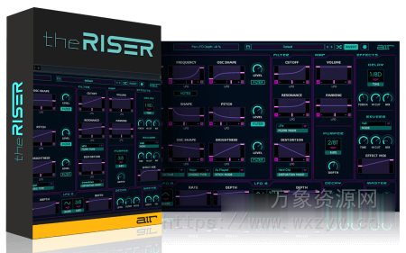 [史诗专场过渡合成器乐器插件] AIR Music Technology theRiser v1.2.0 [WiN, MacOSX]（17.7MB+89.35MB）