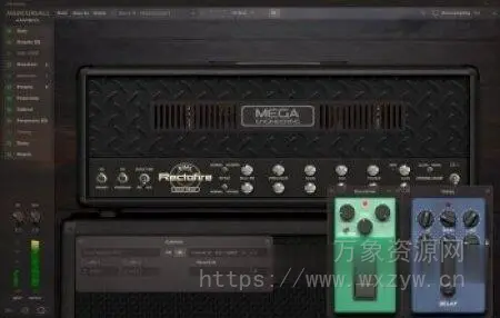 [前置吉他放大器] Mercuriall AmpBox v1.8.0 [WiN, MacOSX]（118.12MB+433.7MB）