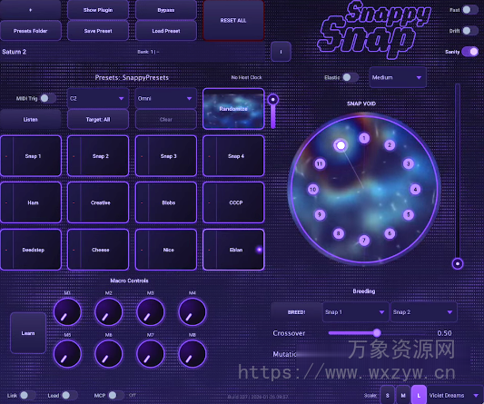 [现场演出和声音设计管理器] Electric Smudge SnappySnap v1.0.0 Patched Incl. Keygen-MOCHA [WiN]（5.8MB）