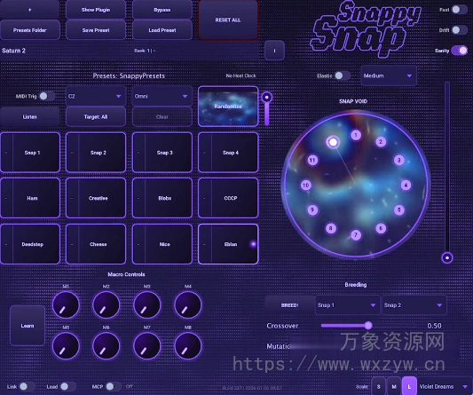 [现场演出和声音设计管理器] Electric Smudge SnappySnap v1.0.0 Patched Incl. Keygen-MOCHA [WiN]（5.8MB）