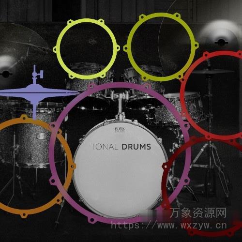 [首款可调音鼓组 VI] Soniccouture Tonal Drums v1.1 [KONTAKT]（13.16GB）
