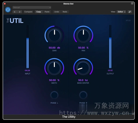 [功能强大的多用途控制插件] Cr8ive Audio The Util v1.0.0-SEnki [WiN]（13.7MB）