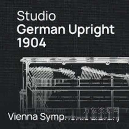 [立体声：德国1904数字复刻版立式钢琴] VSL Studio German Upright 1904 Stereo for Synchron Pianos [WiN]（18.8GB）