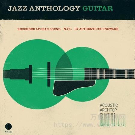 [爵士吉他音源] Authentic Soundware Jazz Anthology Guitar [KONTAKT]（3.35GB）