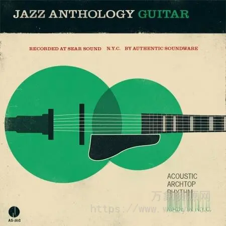 [爵士吉他音源] Authentic Soundware Jazz Anthology Guitar [KONTAKT]（3.35GB）