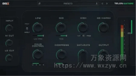 [吉他混音插件] Black Salt Audio Telos Guitars v1.0.6 [WiN]（137MB+16.75MB）