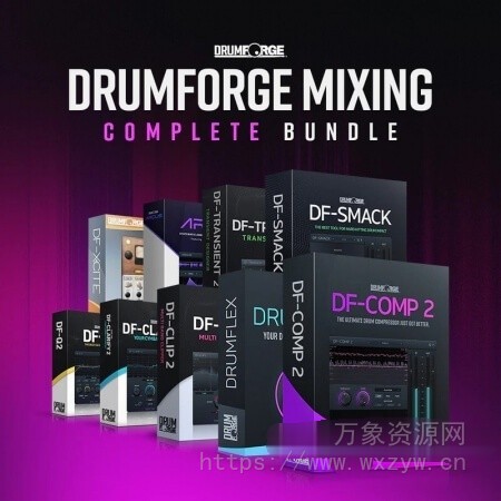 [套装：强大的混音利器] Drumforge Mixing Bundle v2026.02-SEnki [WiN]（102.2MB）