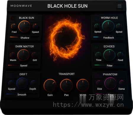 [动态多重效果器] Moonwavefx Black Hole Sun v1.0.5 RETAiL [WiN]（72.5MB）