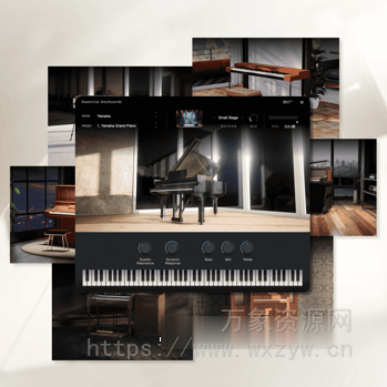 [键盘手必备的乐器合集] AIR Music Technology Essential Keyboards v2.1.1-Xdb [MacOSX]（1.99GB）