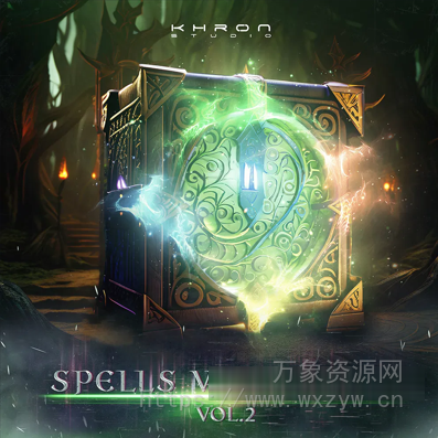 [咒语魔法音效FX采样] Khron Studio Spells Variations Vol 2 [WAV]（1.28GB）