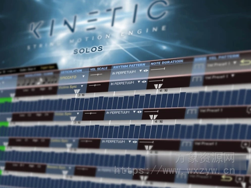 [独奏室内乐弦乐音源] Kirk Hunter Studios Kinetic Solo and Chamber Strings [KONTAKT]（1.84GB）