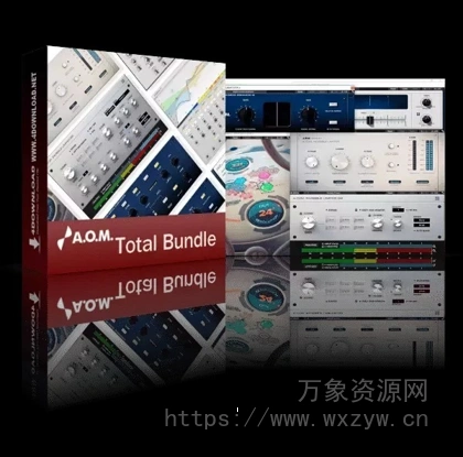 [超级综合效果器插件合集] A.O.M. Factory Total Bundle v1.18.9-V.R [WiN, MacOSX]（185MB+3GB）
